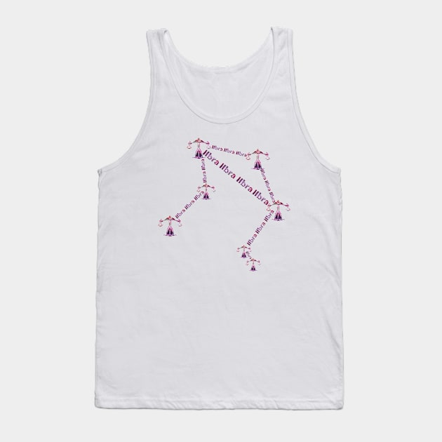 libra zodiac constellation Tank Top by INDONESIA68